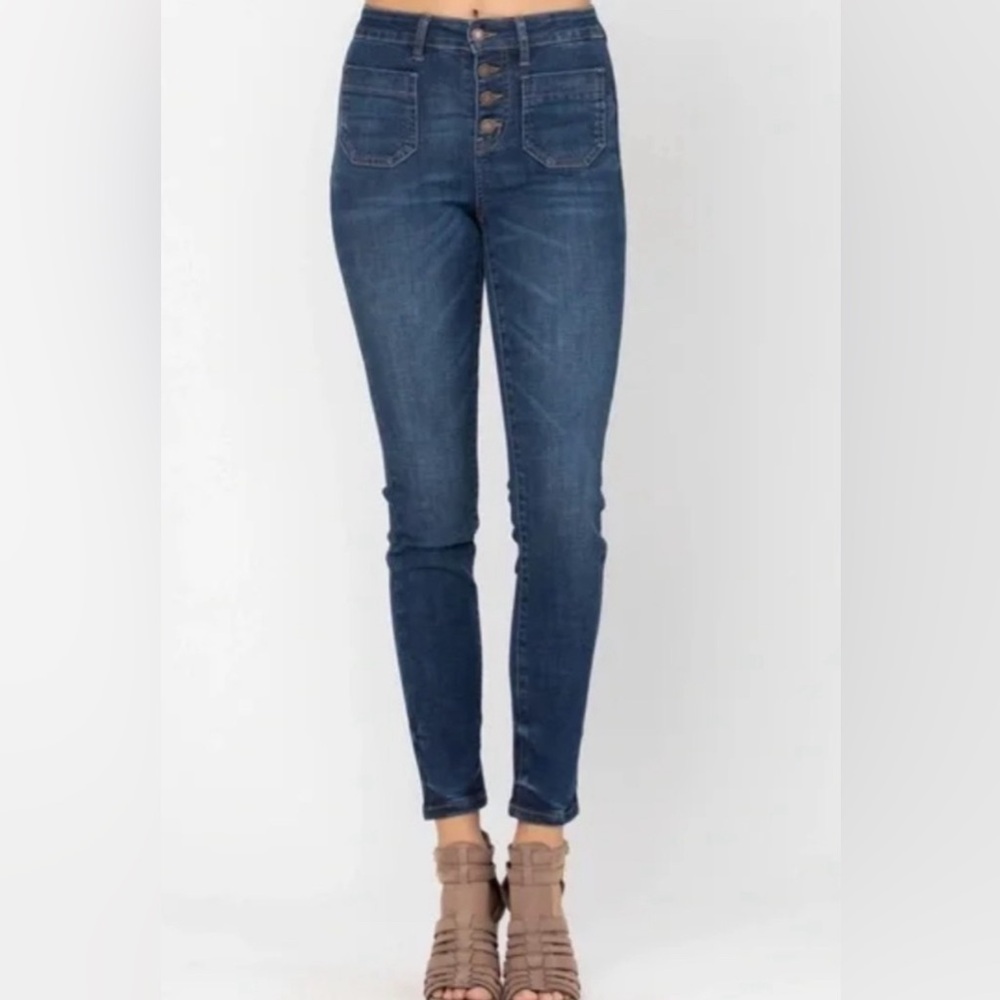 Judy Blue High Rise Button Fly